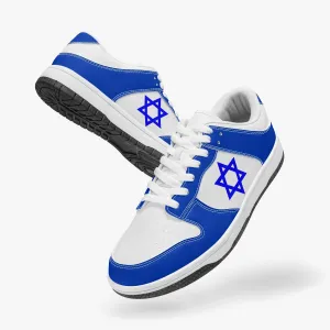 1Tweezy Star Of David Low-Top Leather Sneakers