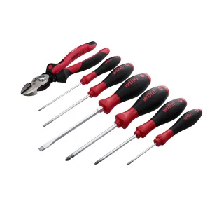 7 Piece Industrial SoftFinish BiCut Compound Cutter and SoftFinish Screwdriver Set