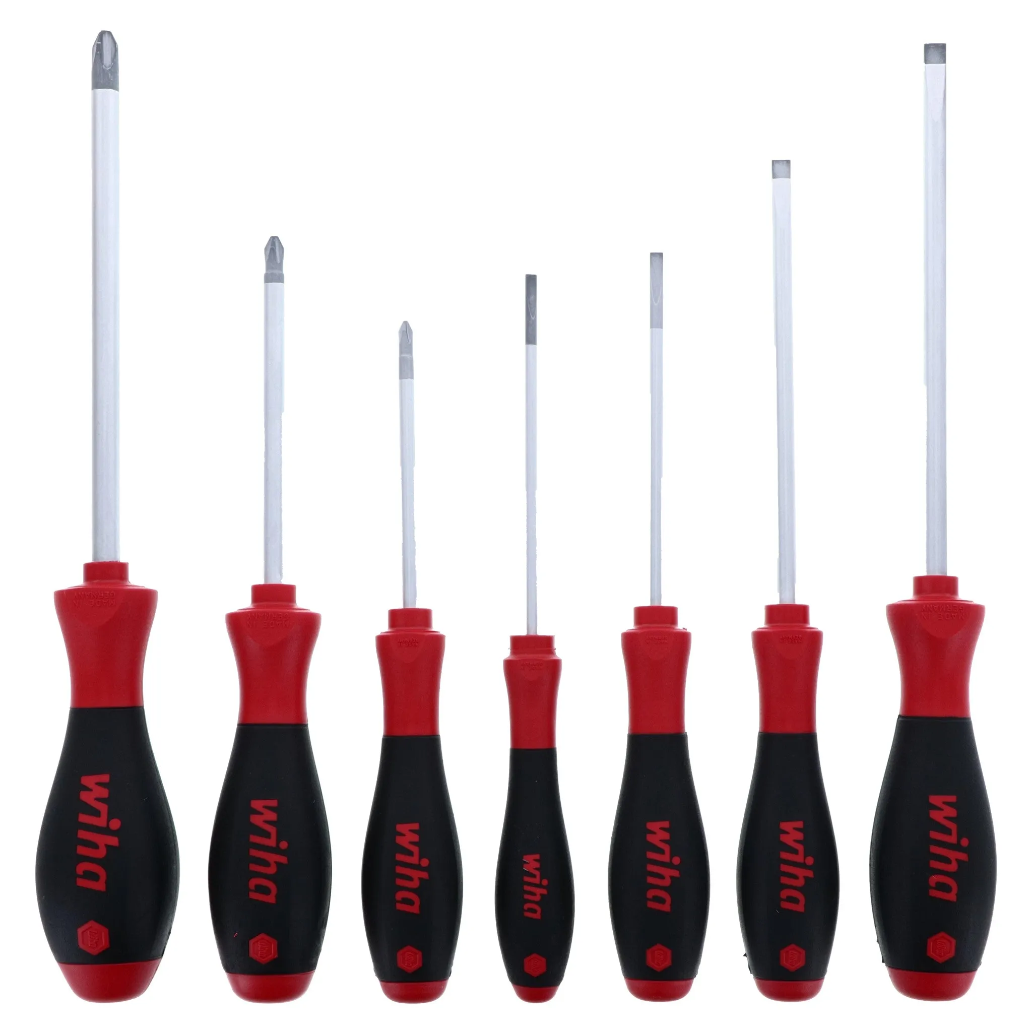 7 Piece SoftFinish Slotted and Phillips Screwdriver Set