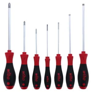 7 Piece SoftFinish Slotted and Phillips Screwdriver Set