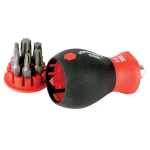7 Piece SoftFinish Stubby Bit Holder Set - Torx