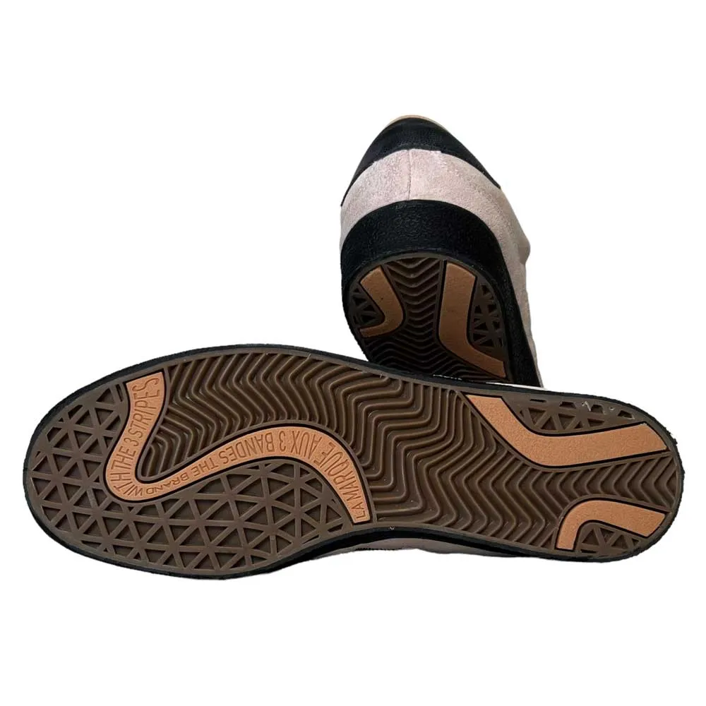 Adidas Puig Indoor Aqua Black White Suede Shoes