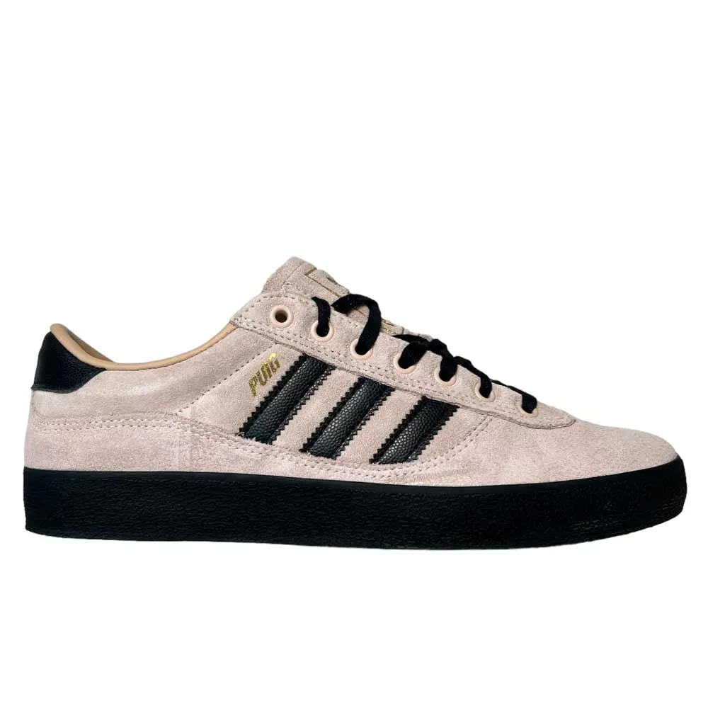 Adidas Puig Indoor Aqua Black White Suede Shoes