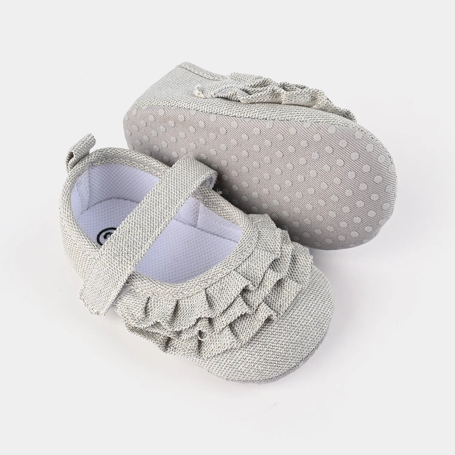 Baby Girls Shoes C-549-GREY