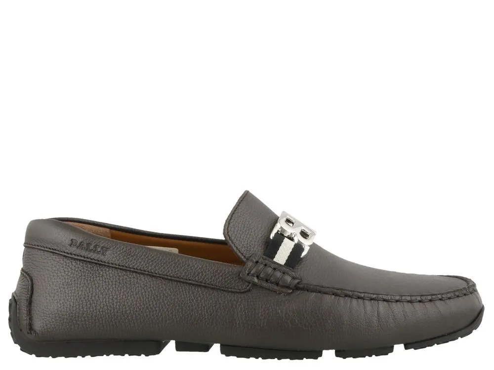 Bally BB Buckle Loafers