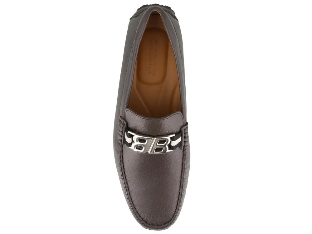 Bally BB Buckle Loafers