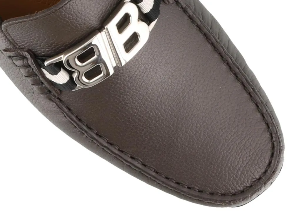 Bally BB Buckle Loafers