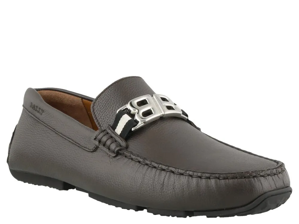 Bally BB Buckle Loafers