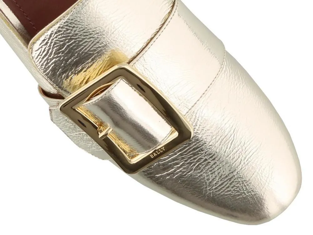 Bally Janelle Metallic Loafers
