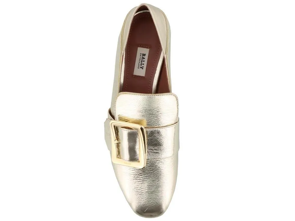 Bally Janelle Metallic Loafers