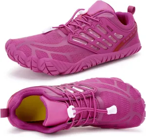 Barefoot Shoes Women Wide Toe Box Zero Drop Minimalist Shoes for Workout Cross-Trainer Walking Hiking Water Grounded Footwear