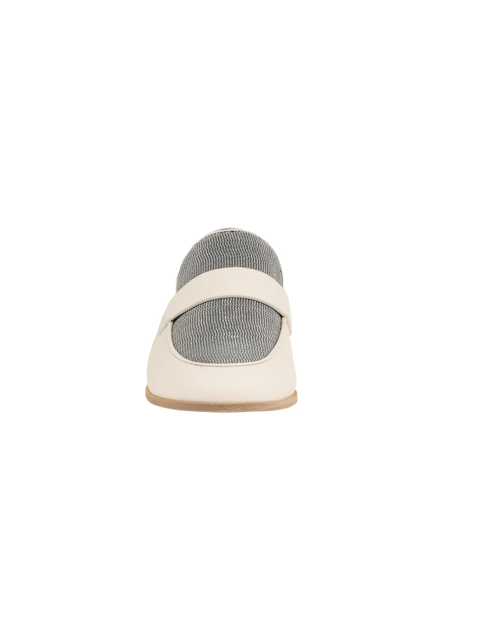 Brunello Cucinelli Bead-Embellished Loafers