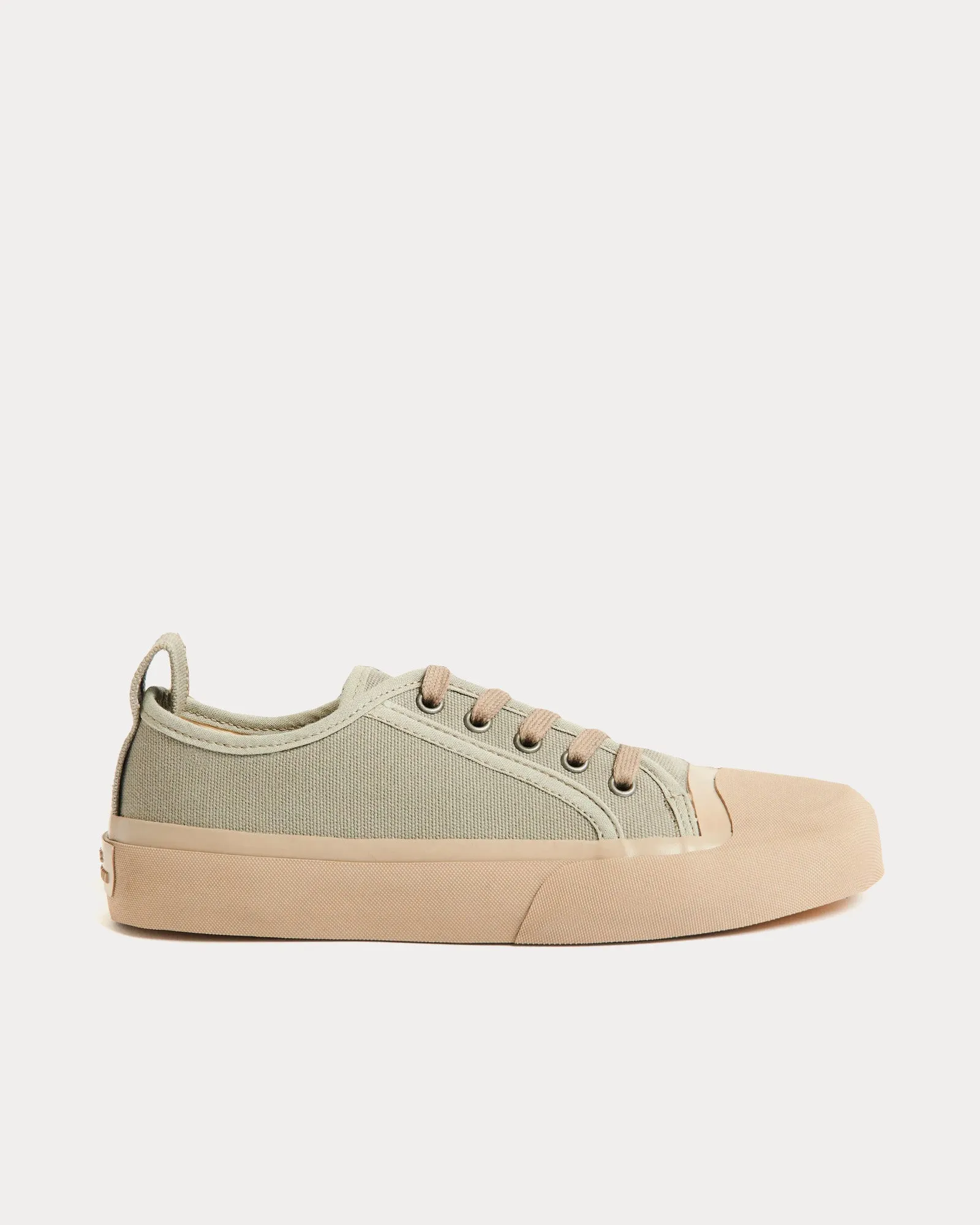 Byrd Canvas Khaki Low Top Sneakers