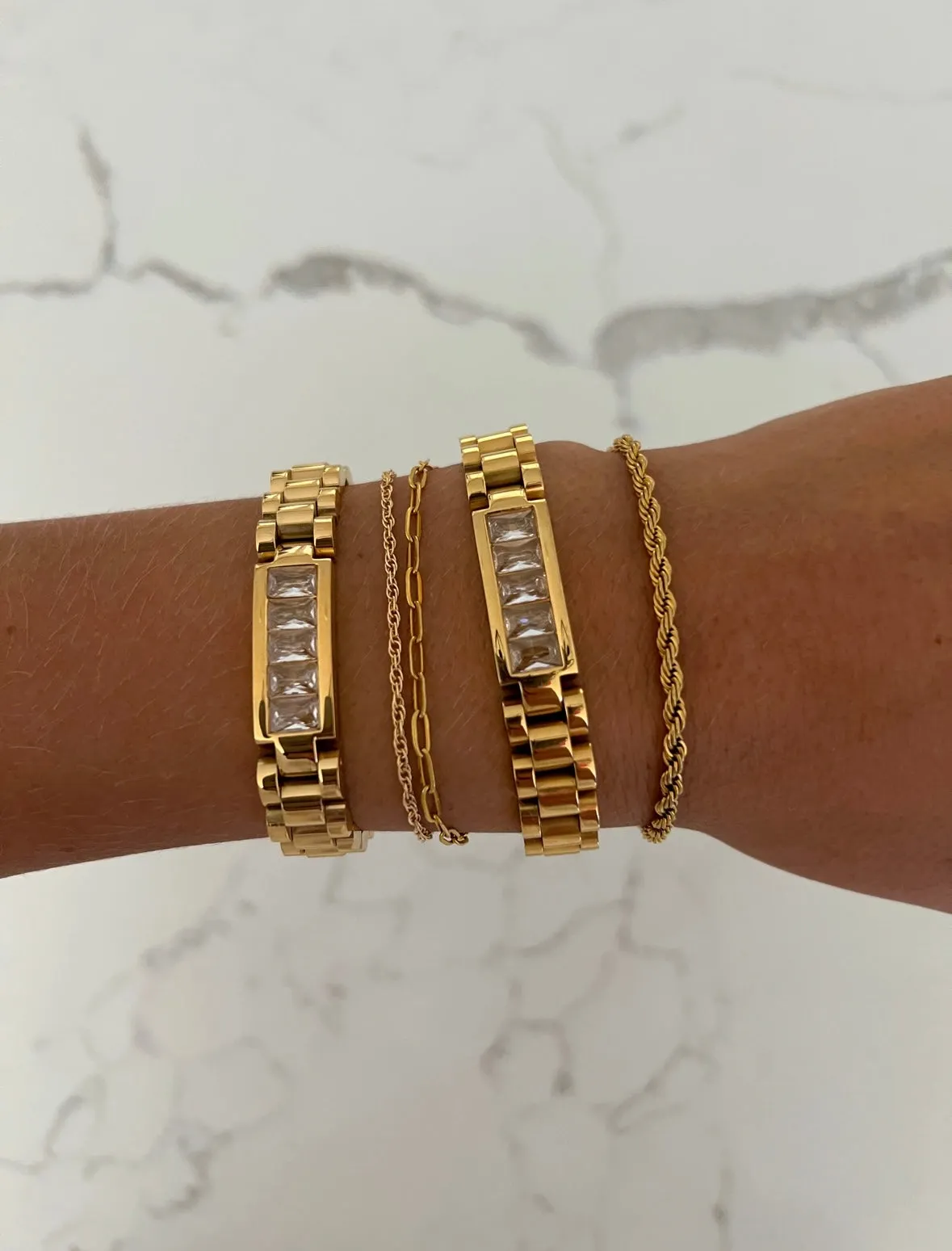 Camden Bracelet - Gold - Water Resistant