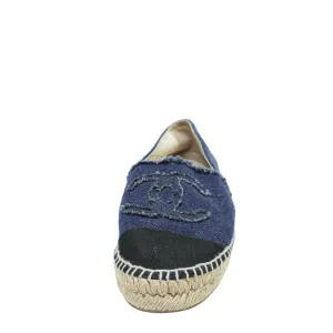 Chanel CC Cap Toe Espadrille 40