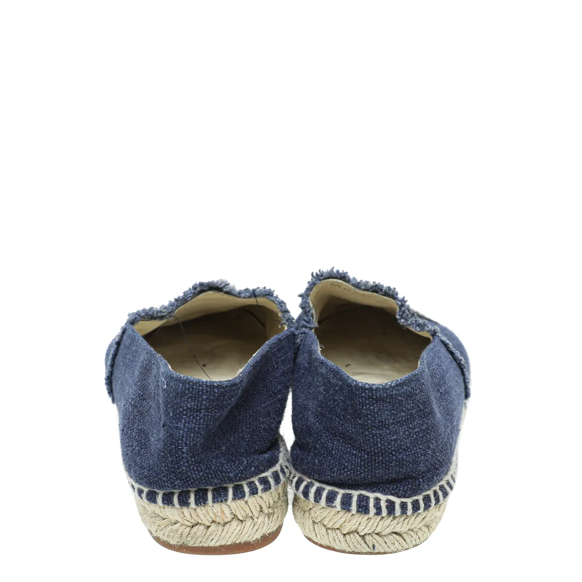 Chanel CC Cap Toe Espadrille 40
