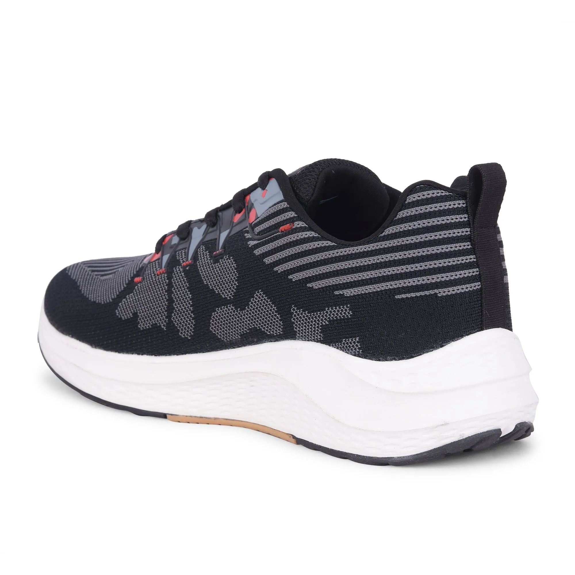 Cobb Active Black Men's Running Shoes