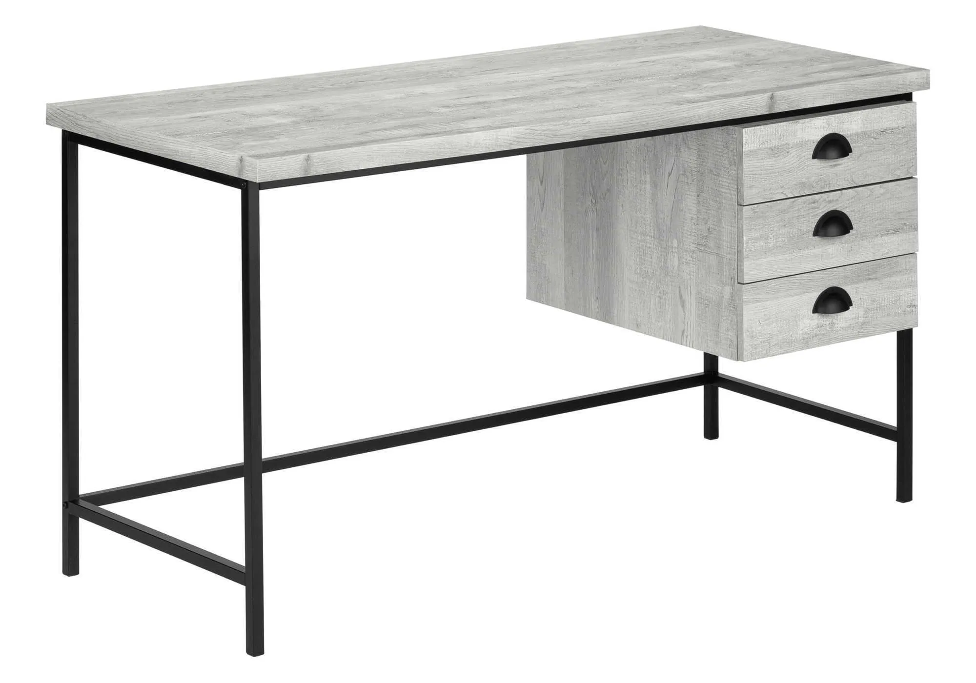 Computer Desk For Home Office, Laptop, 3 Storage Drawers, Contemporary & Moder by Couch.com