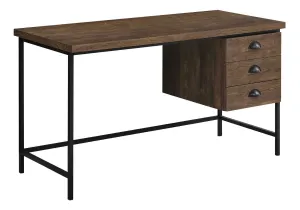 Computer Desk For Home Office, Laptop, 3 Storage Drawers, Contemporary & Moder by Couch.com