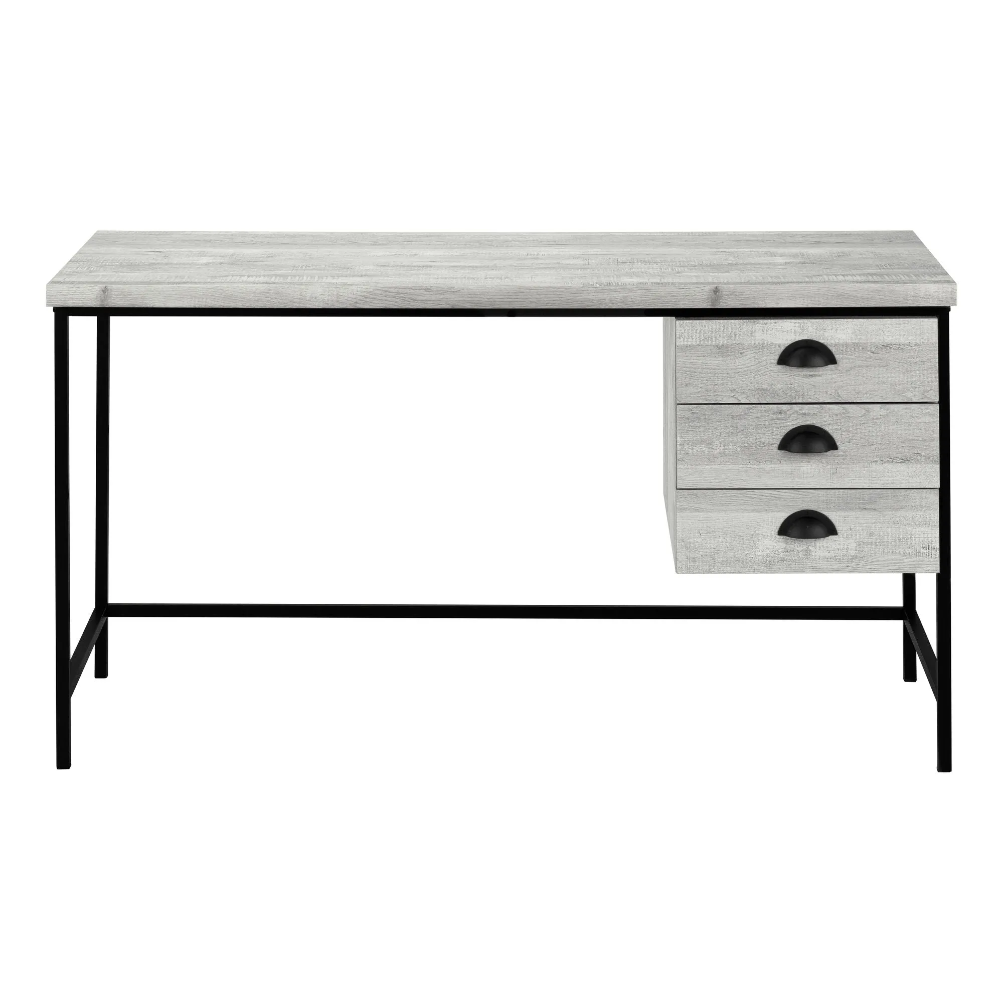Computer Desk For Home Office, Laptop, 3 Storage Drawers, Contemporary & Moder by Couch.com