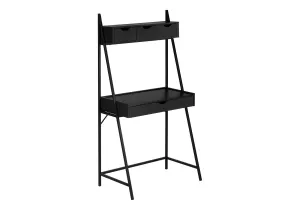 Computer Desk For Home Office, Laptop, Leaning, Storage Drawers, Contemporary & Modern by Couch.com