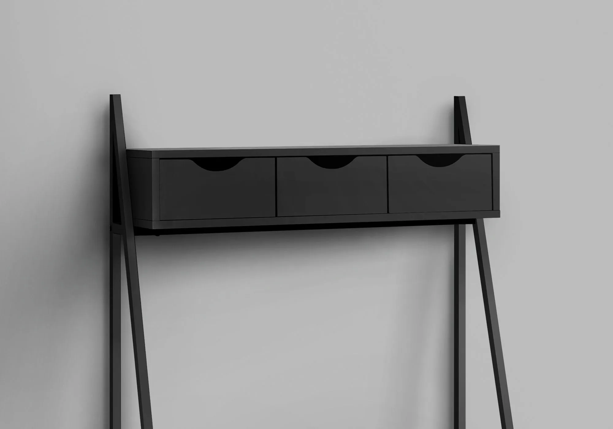 Computer Desk For Home Office, Laptop, Leaning, Storage Drawers, Contemporary & Modern by Couch.com