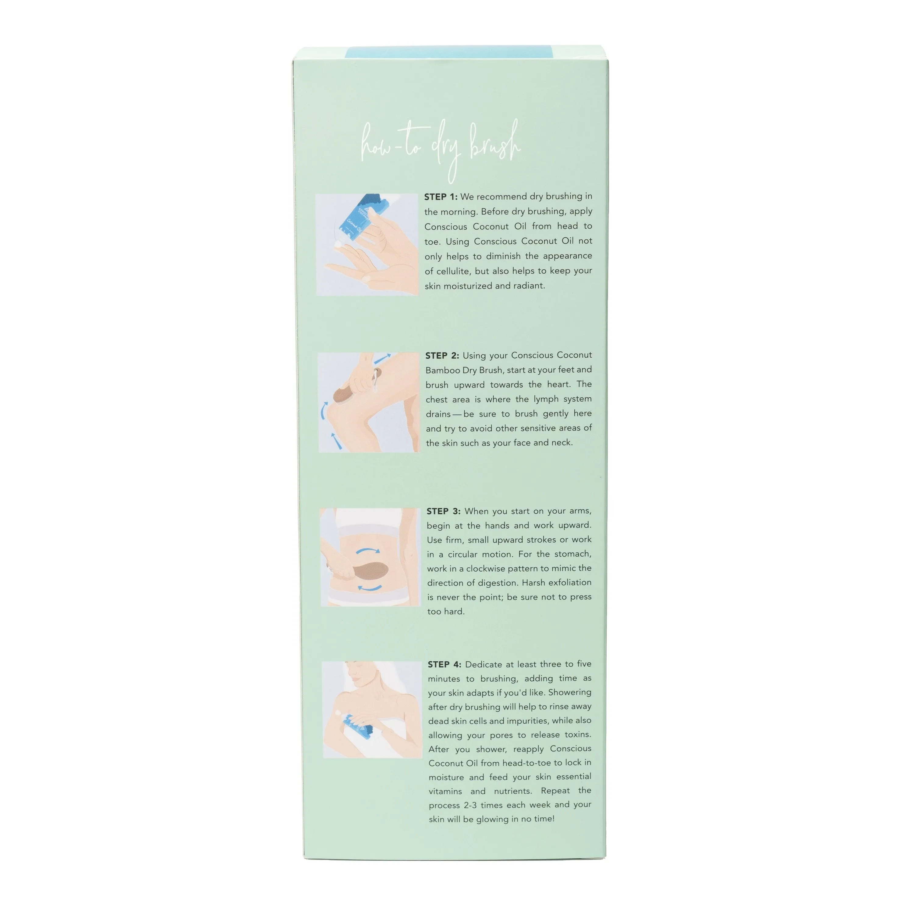 Conscious Coconut Travel Dry Brush Bundle