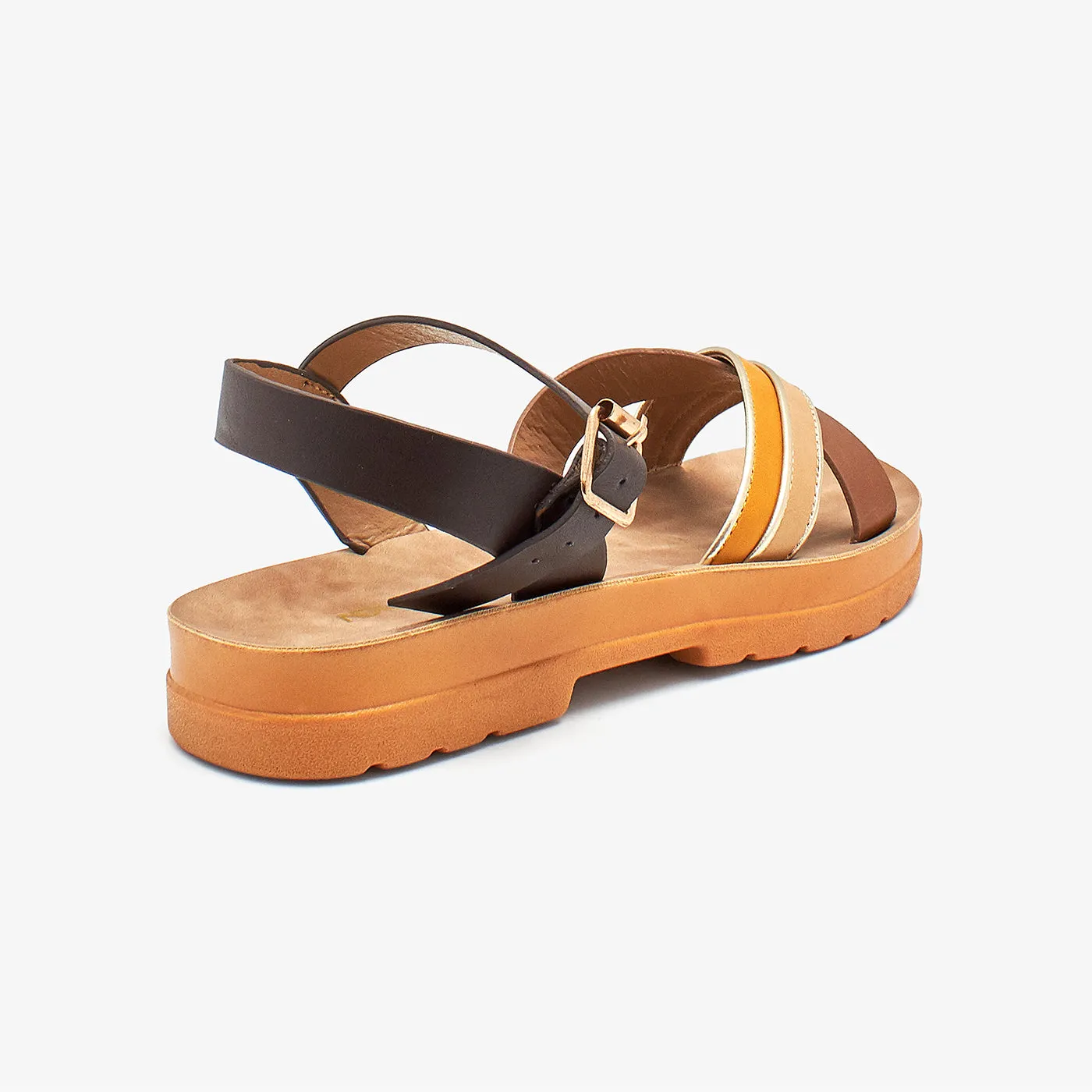 Cross Strap Women Sandals
