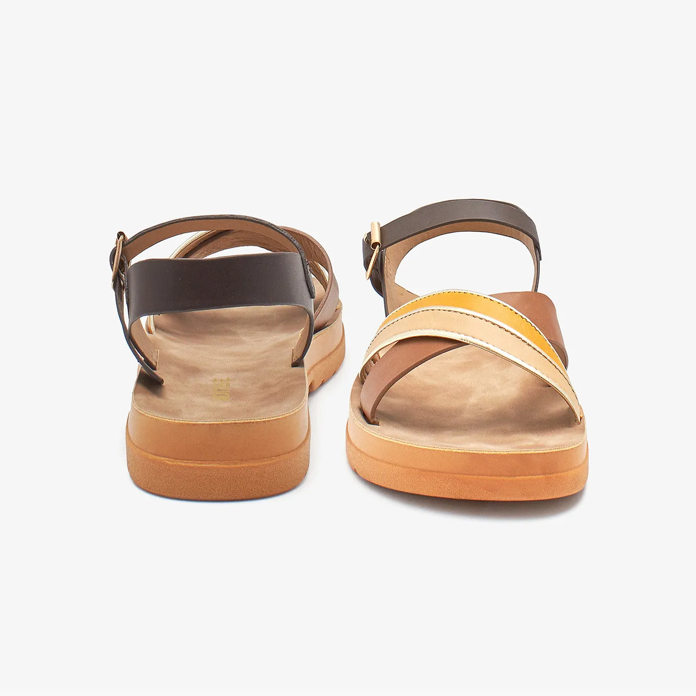 Cross Strap Women Sandals