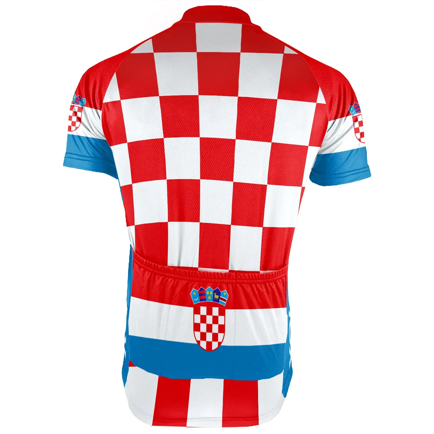 Customized Croatia Short Sleeve Cycling Jersey for Men