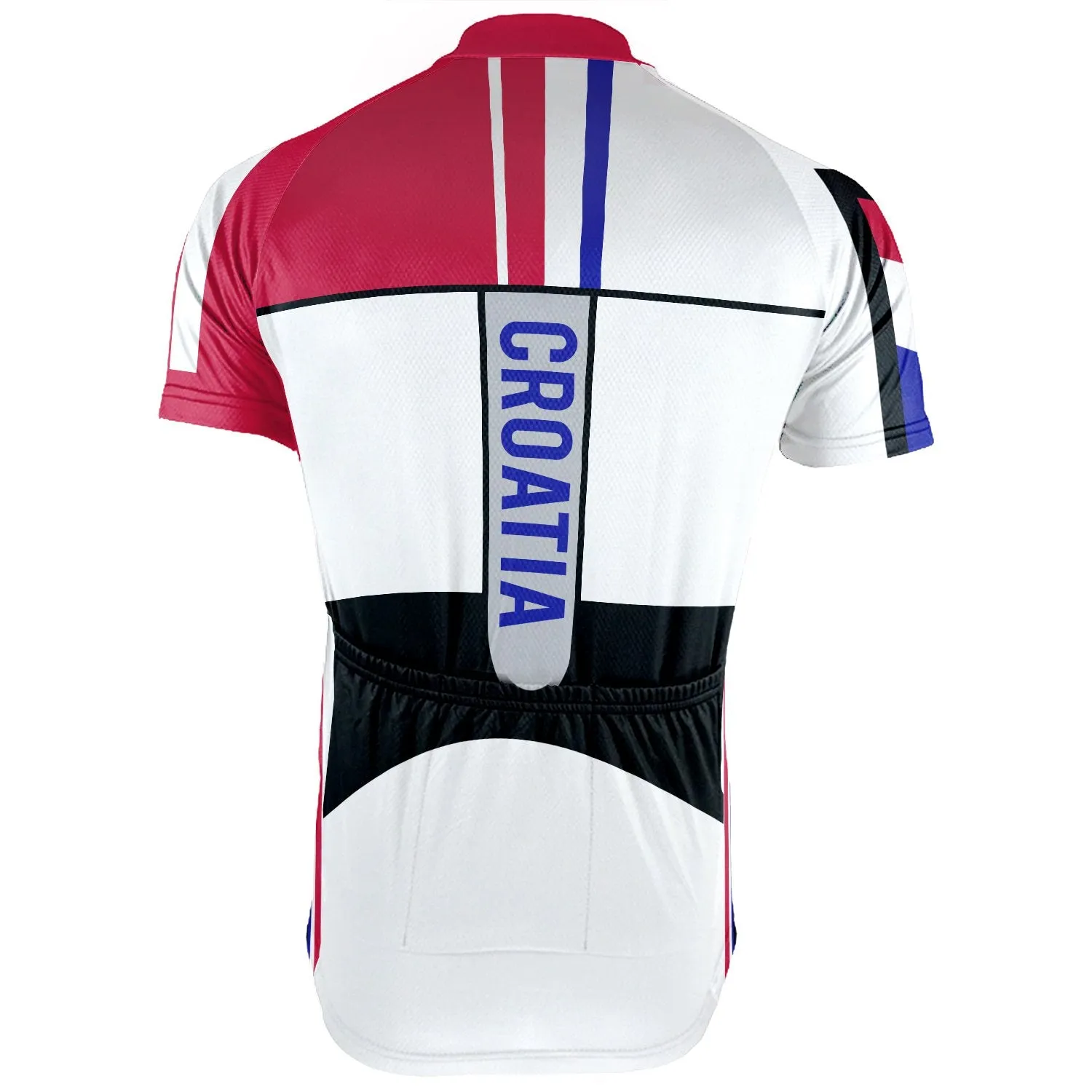 Customized Croatia Short Sleeve Cycling Jersey for Men