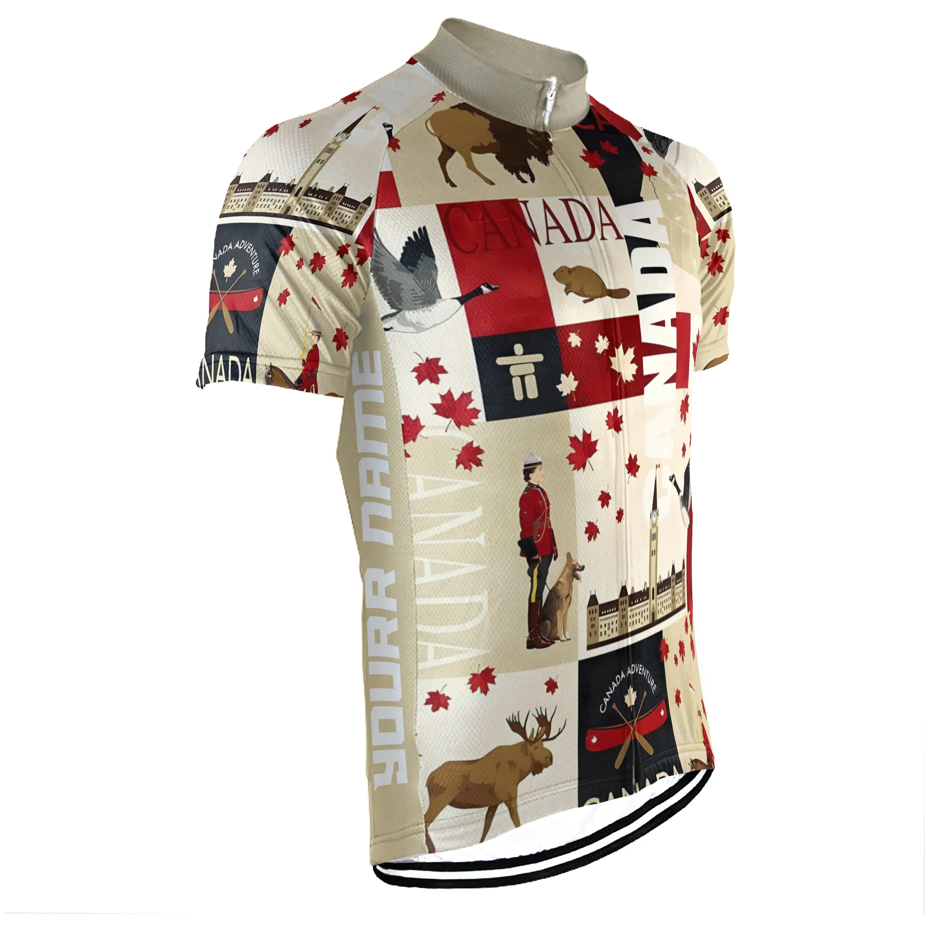 Customized Texas Short Sleeve Cycling Jersey for Men