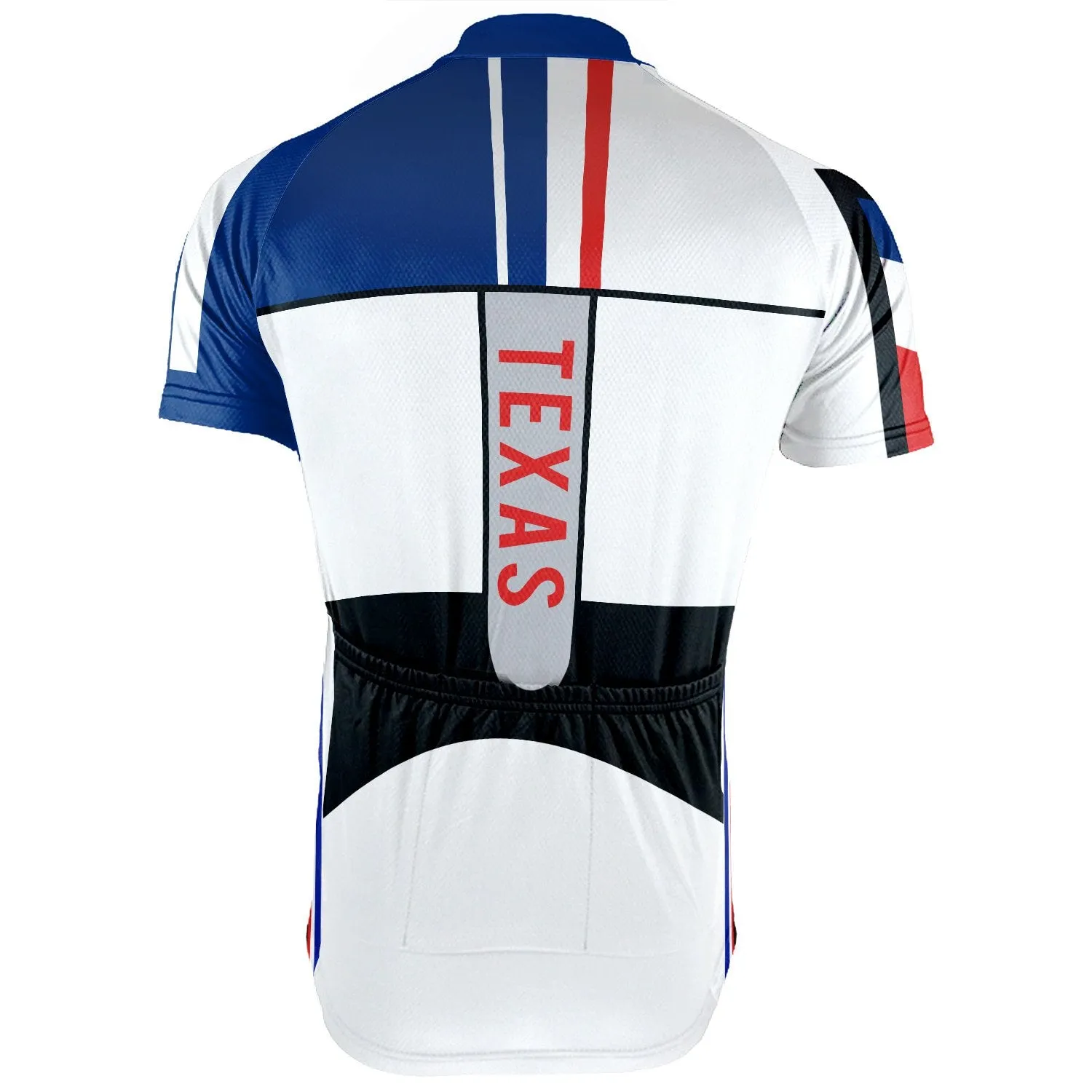 Customized Texas Short Sleeve Cycling Jersey for Men