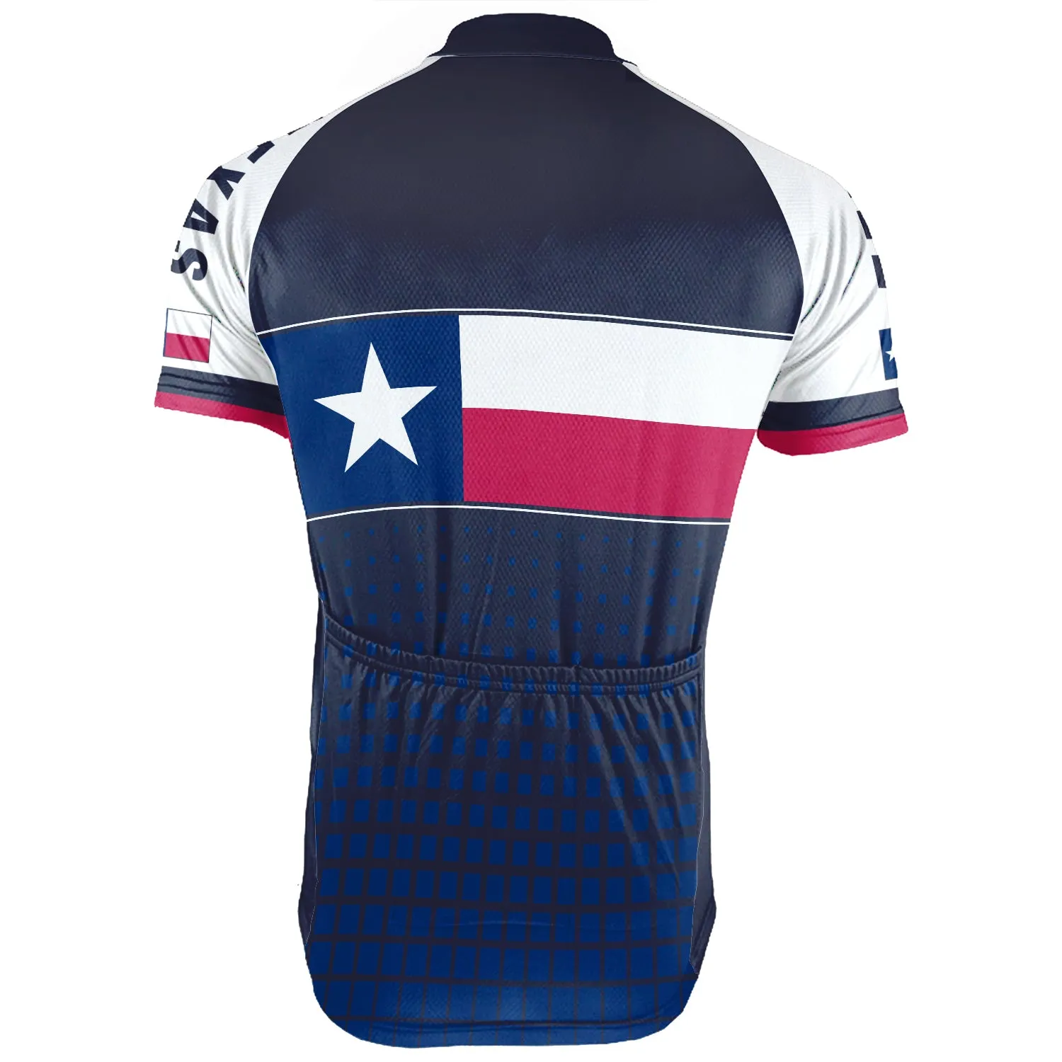 Customized Texas Short Sleeve Cycling Jersey for Men