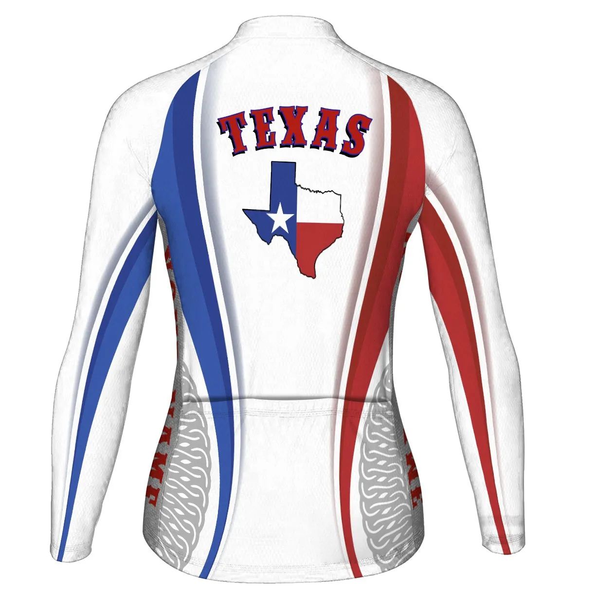 Customized Texas Winter Thermal Fleece Long Sleeve For Women