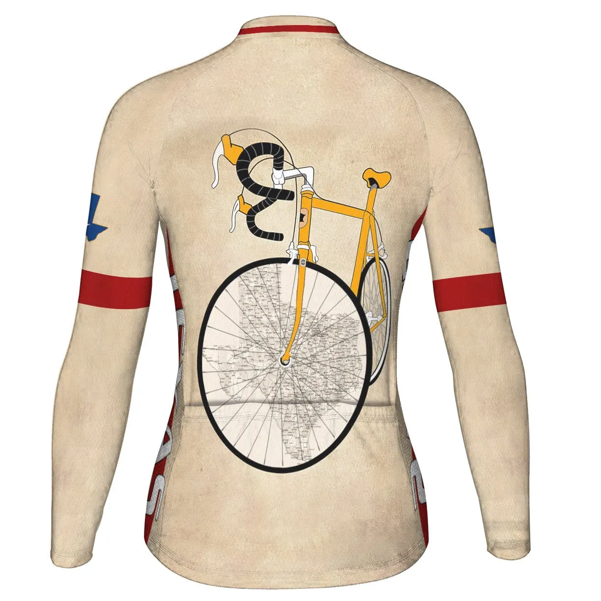 Customized Texas Winter Thermal Fleece Long Sleeve For Women