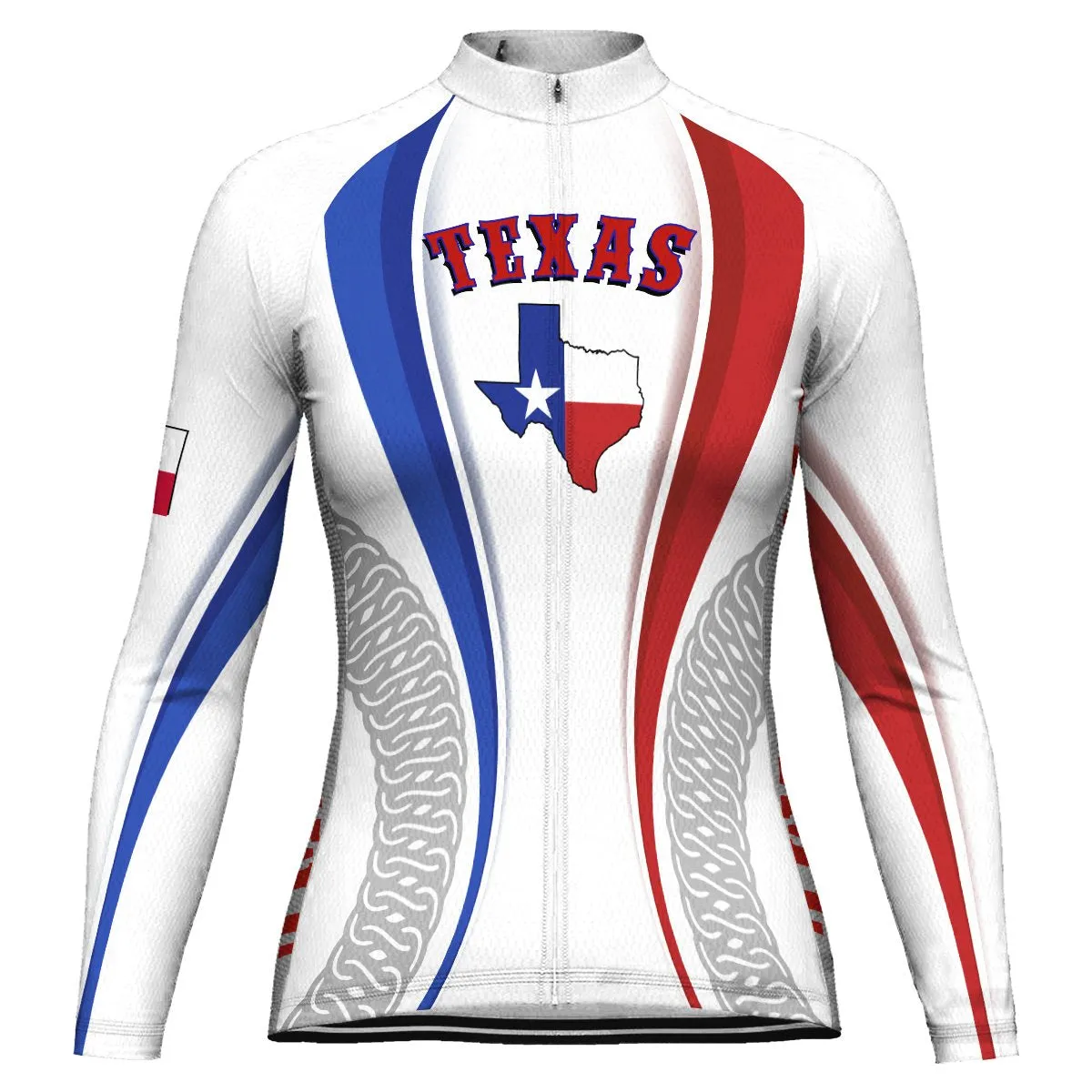 Customized Texas Winter Thermal Fleece Long Sleeve For Women