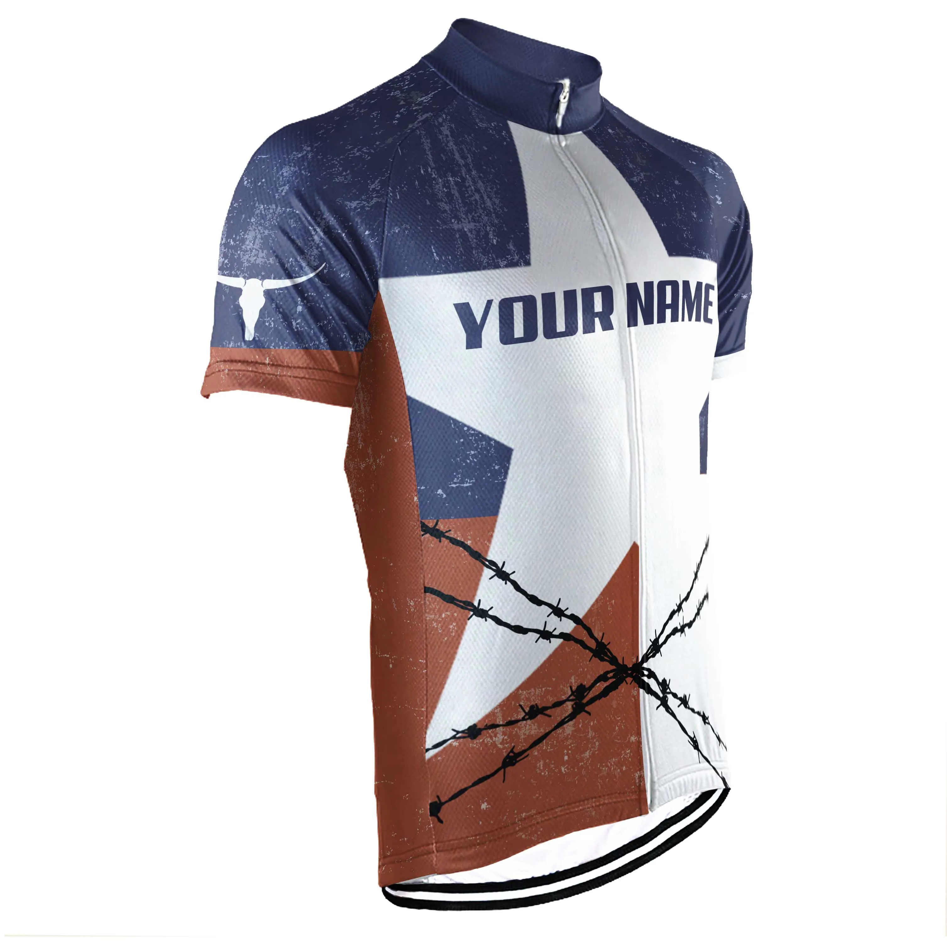Customized Texas Winter Thermal Fleece Short Sleeve For Men