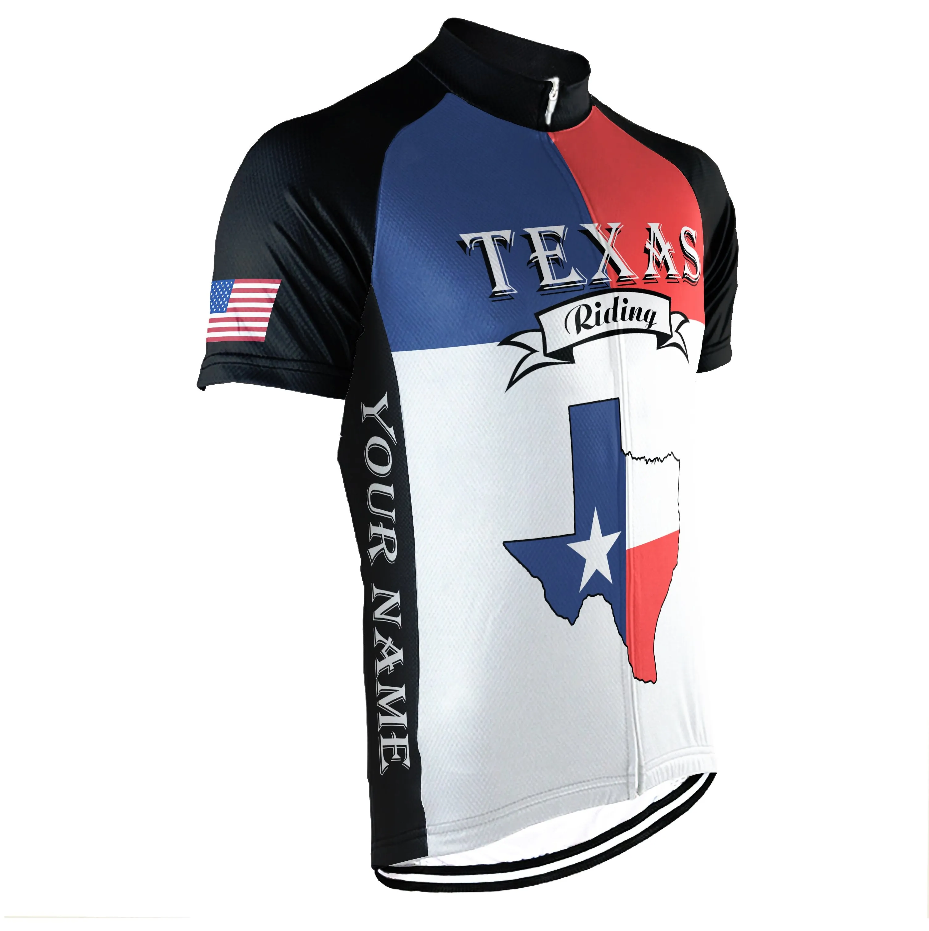 Customized Texas Winter Thermal Fleece Short Sleeve For Men