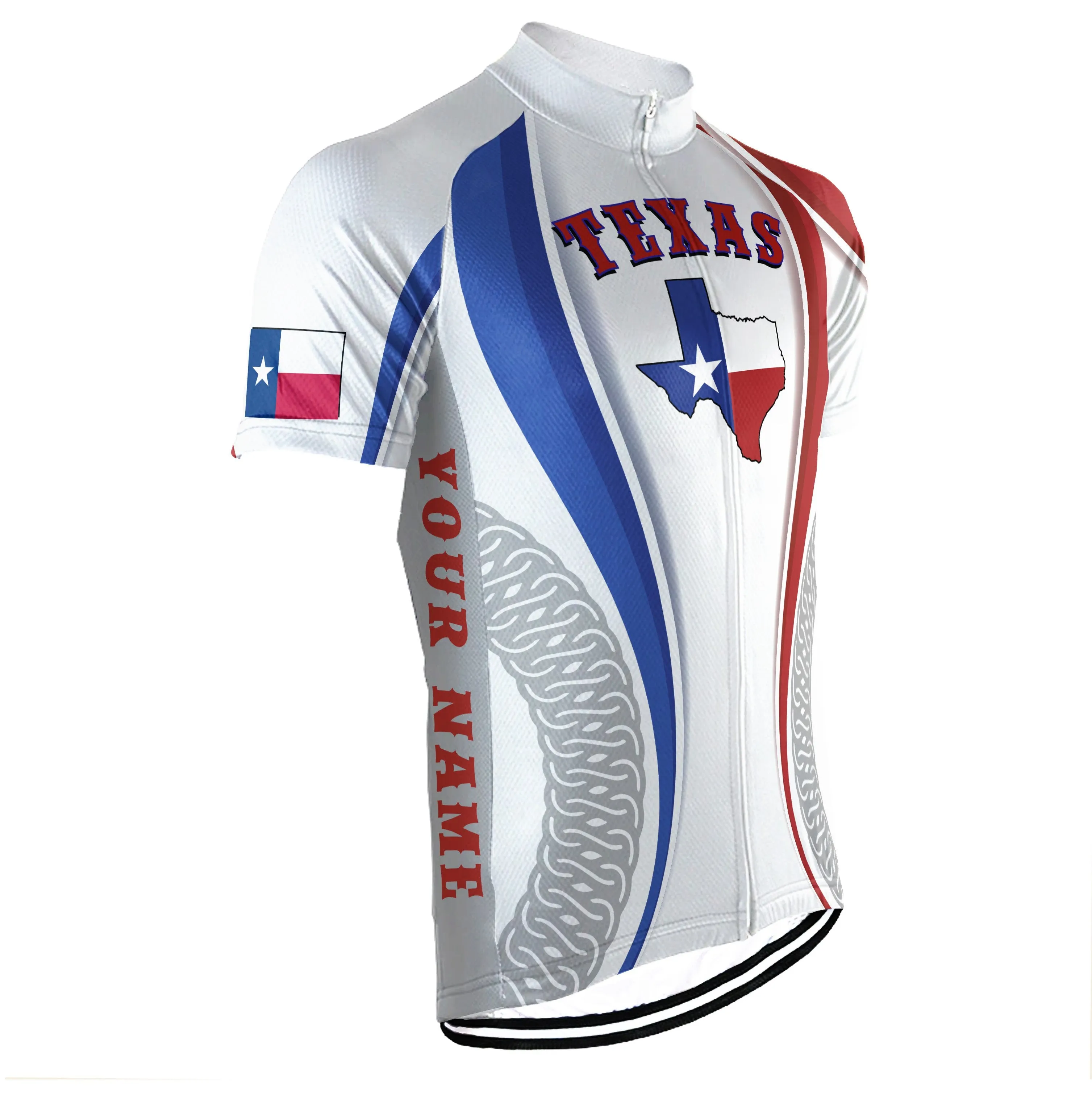 Customized Texas Winter Thermal Fleece Short Sleeve For Men