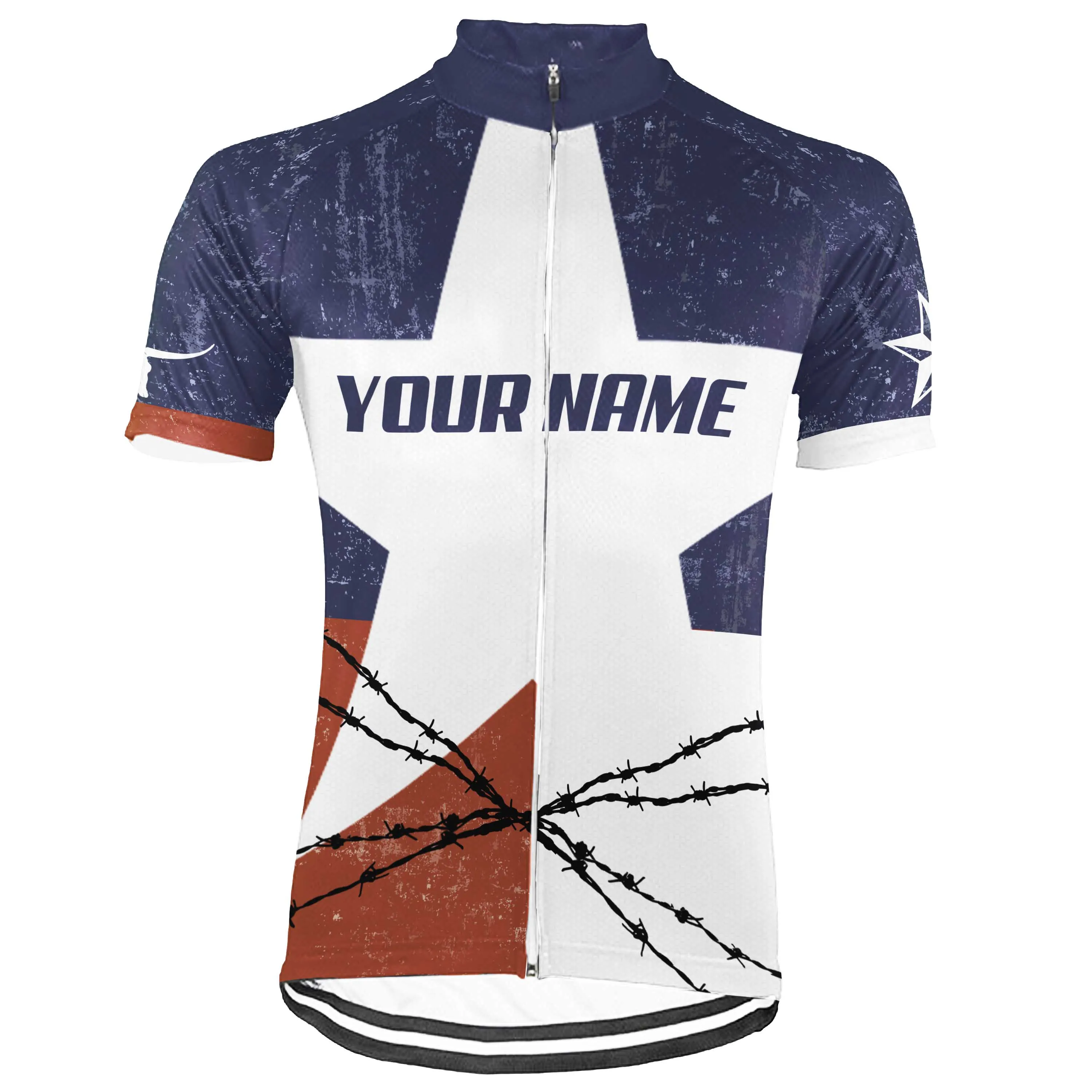 Customized Texas Winter Thermal Fleece Short Sleeve For Men