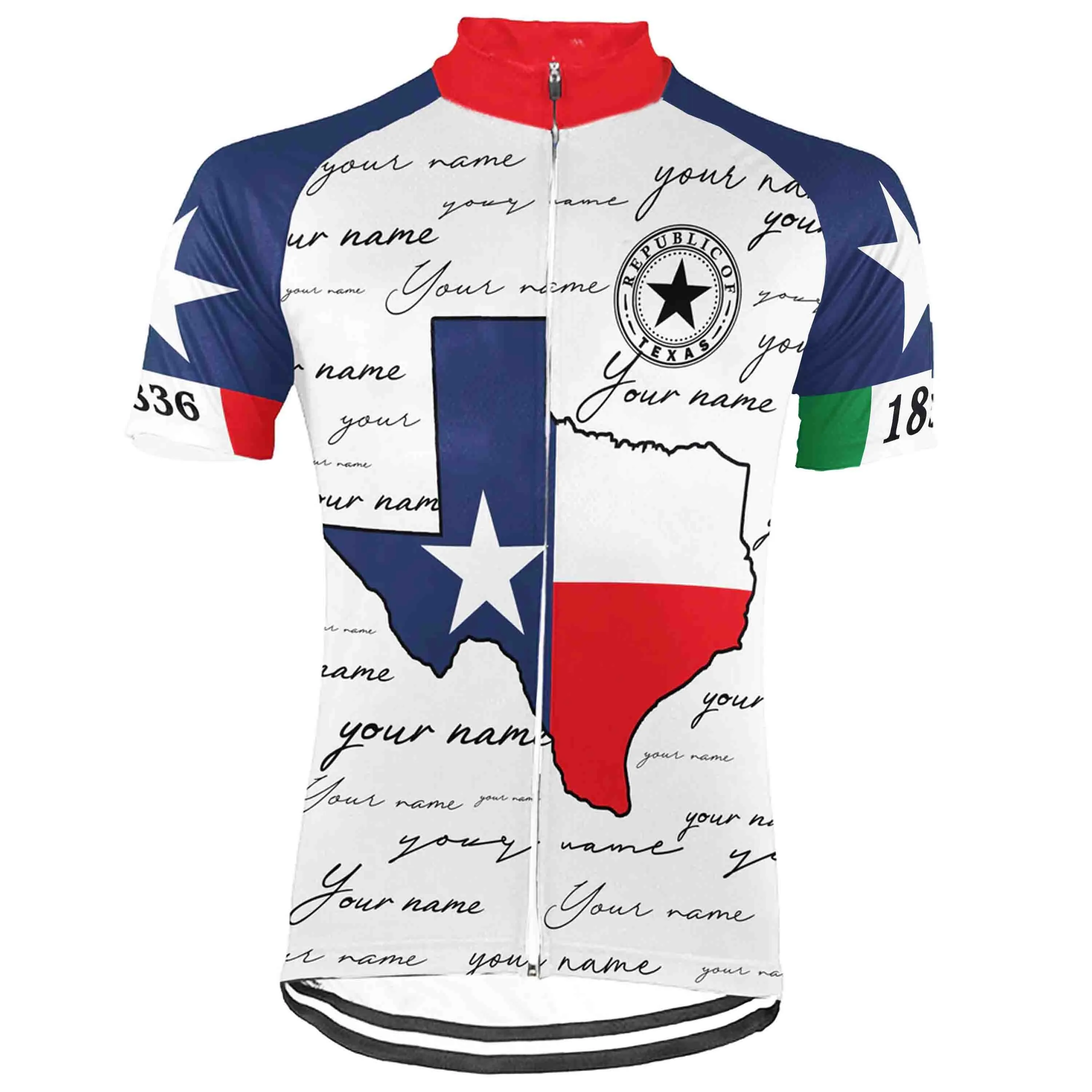 Customized Texas Winter Thermal Fleece Short Sleeve For Men