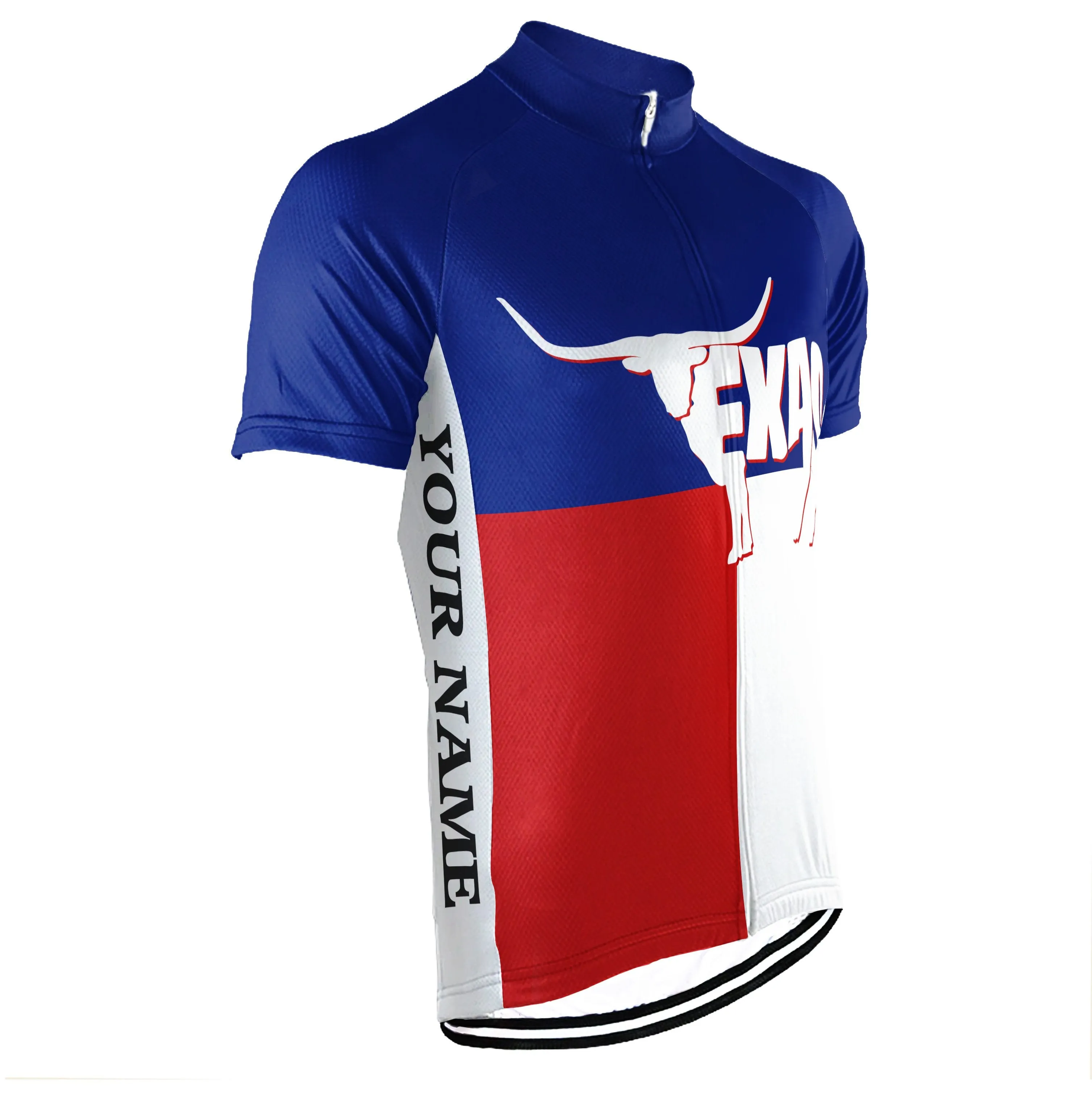 Customized Texas Winter Thermal Fleece Short Sleeve For Men
