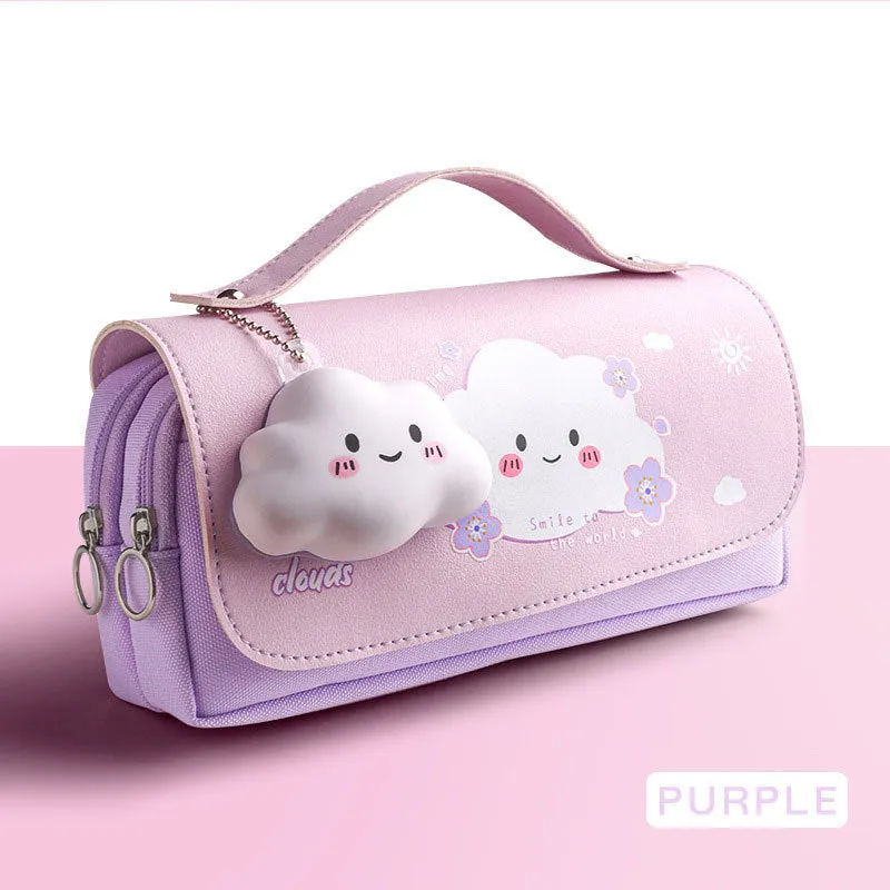 Decompression Pencil Bag Cute & Stress Relief Stationery Case