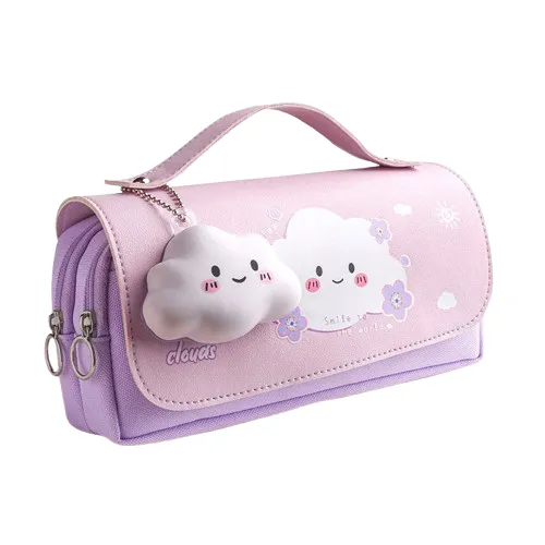 Decompression Pencil Bag Cute & Stress Relief Stationery Case