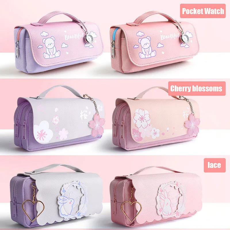 Decompression Pencil Bag Cute & Stress Relief Stationery Case