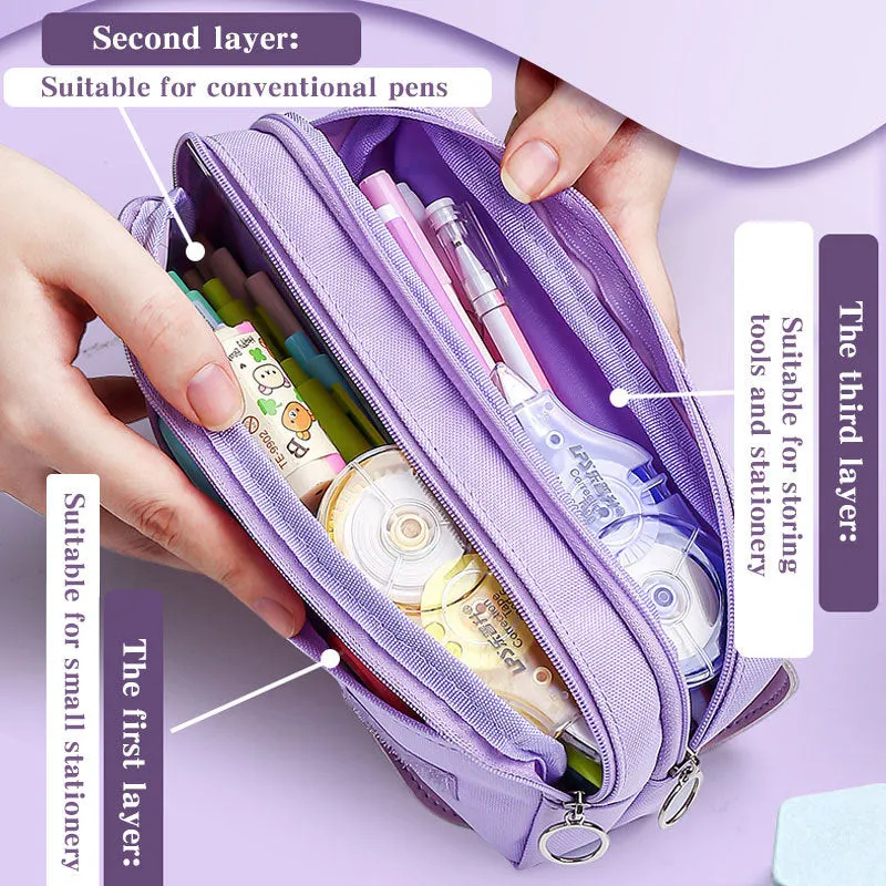 Decompression Pencil Bag Cute & Stress Relief Stationery Case