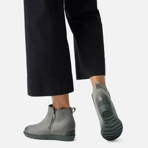 Evie II Zip Wedge Boot