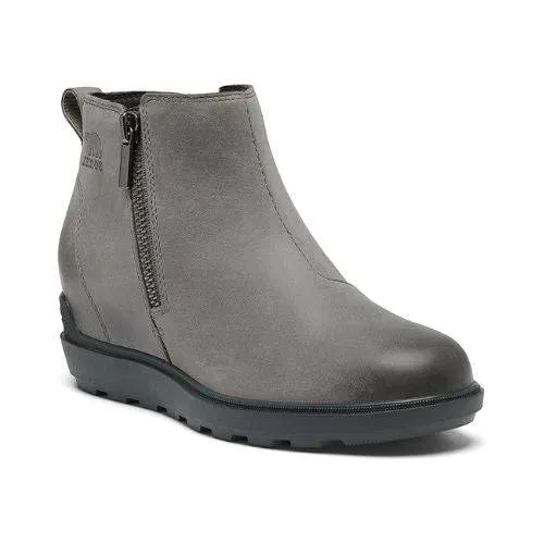Evie II Zip Wedge Boot