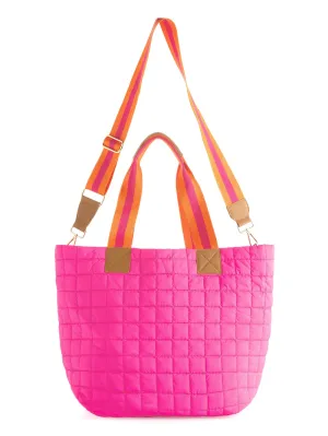 Ezra Travel Tote Magenta by Shiraleah